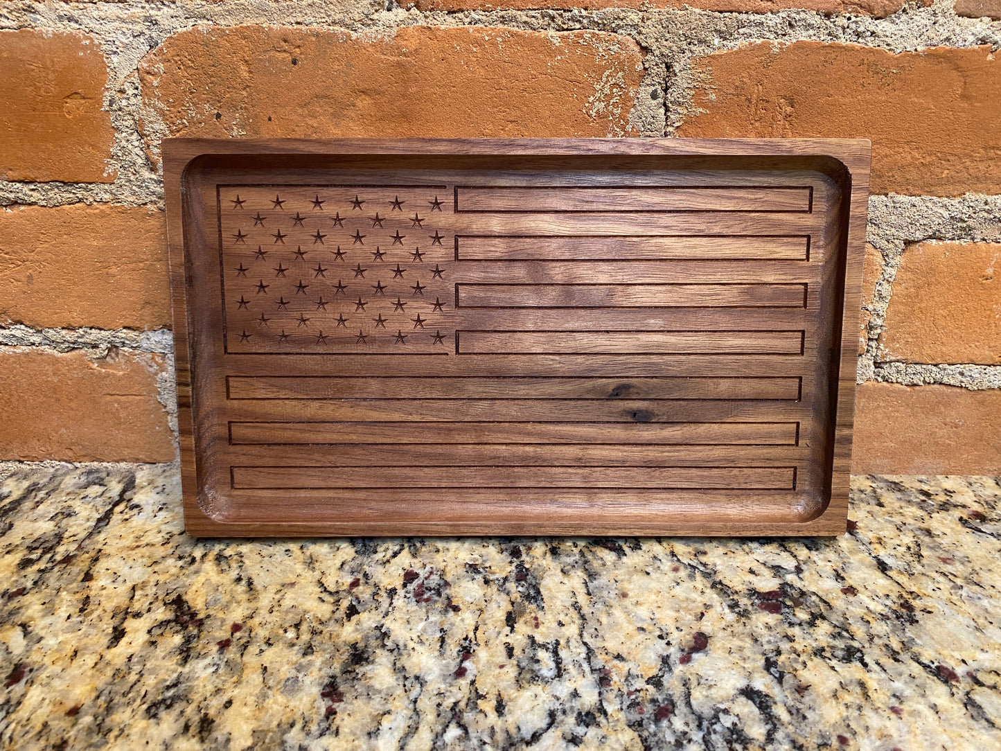 American Flag Tray